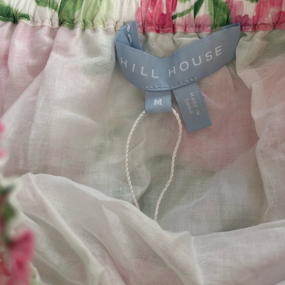 Hill House Paz Skirt Pink Hydrangeas size M NWT - Picture 4 of 6